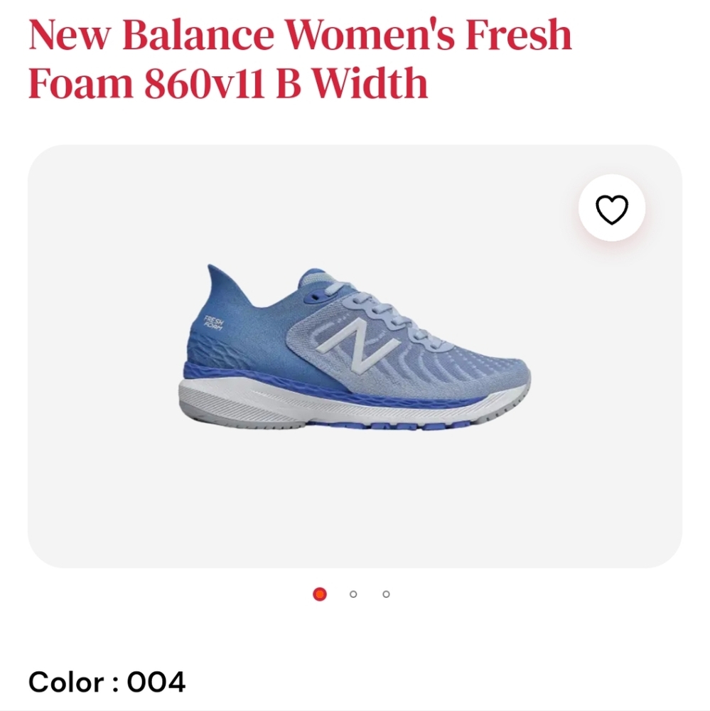New Balance Women's Fresh Foam 860v11 Shoes